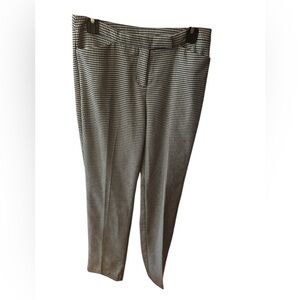 Worthington Modern Fit Dress Pants  Black and White Checkered Pants Sz 4
